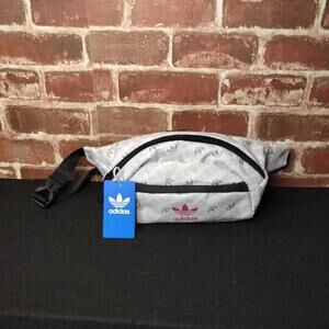 Adidas Originals Waist Pack Nationals Fanny Pack Monogram Power Pink Bag NWT